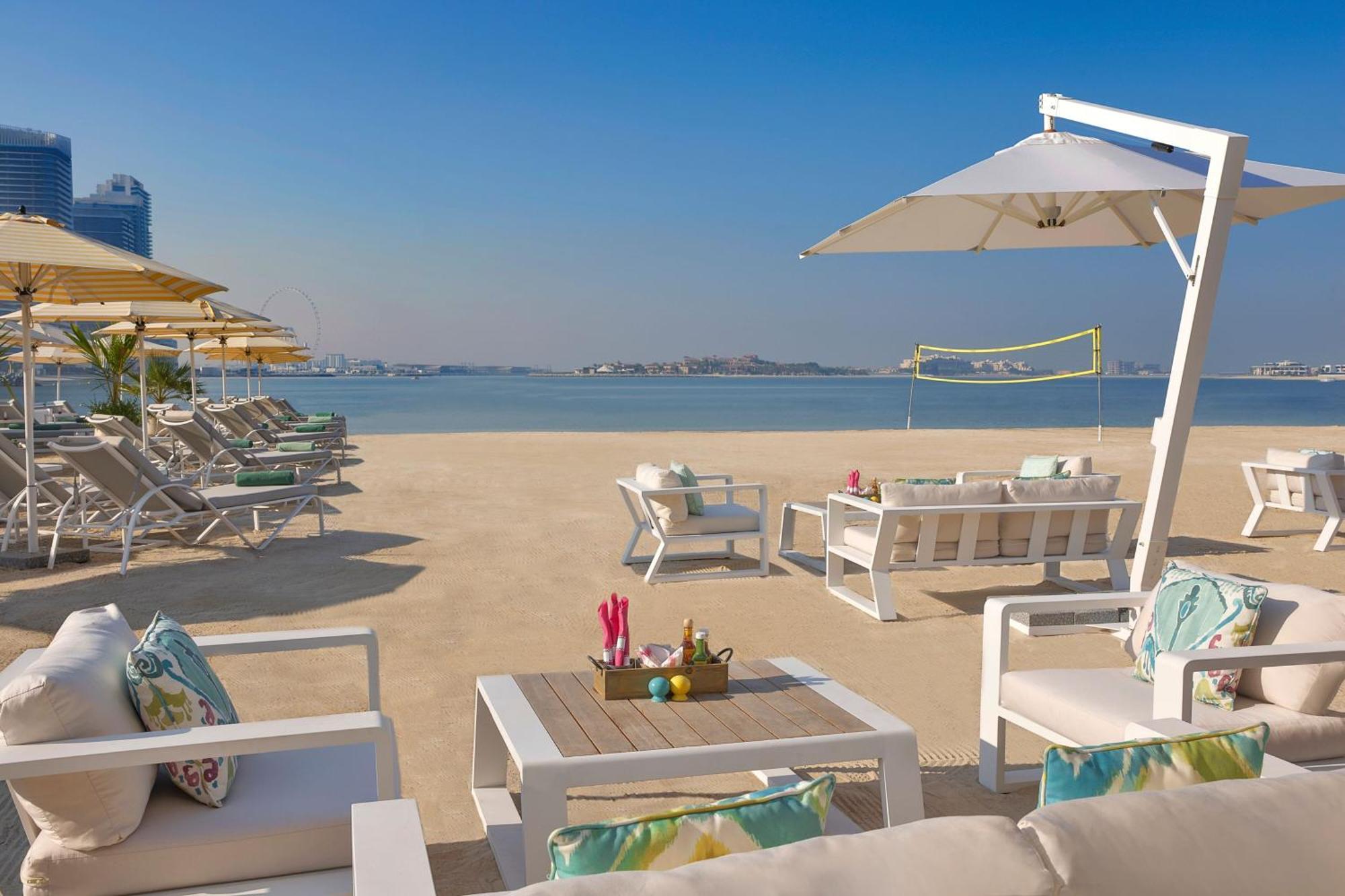 Marriott Resort Palm Jumeirah, Dubaj Kültér fotó Beach at Jumeirah Beach Hotel