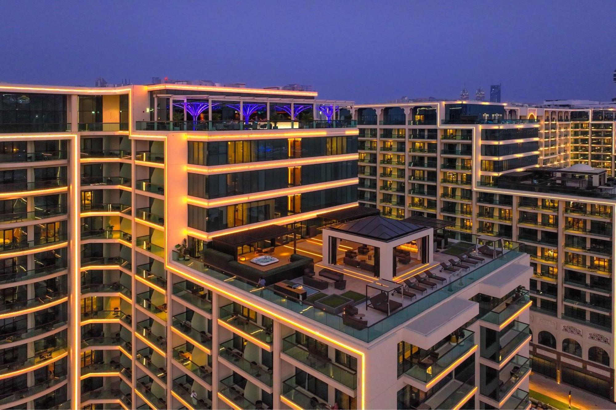 Marriott Resort Palm Jumeirah, Dubaj Kültér fotó The Address, Dubai Marina