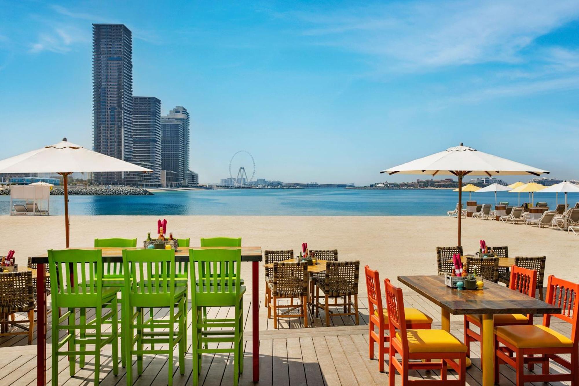 Marriott Resort Palm Jumeirah, Dubaj Kültér fotó Beach at The Beach, Jumeirah