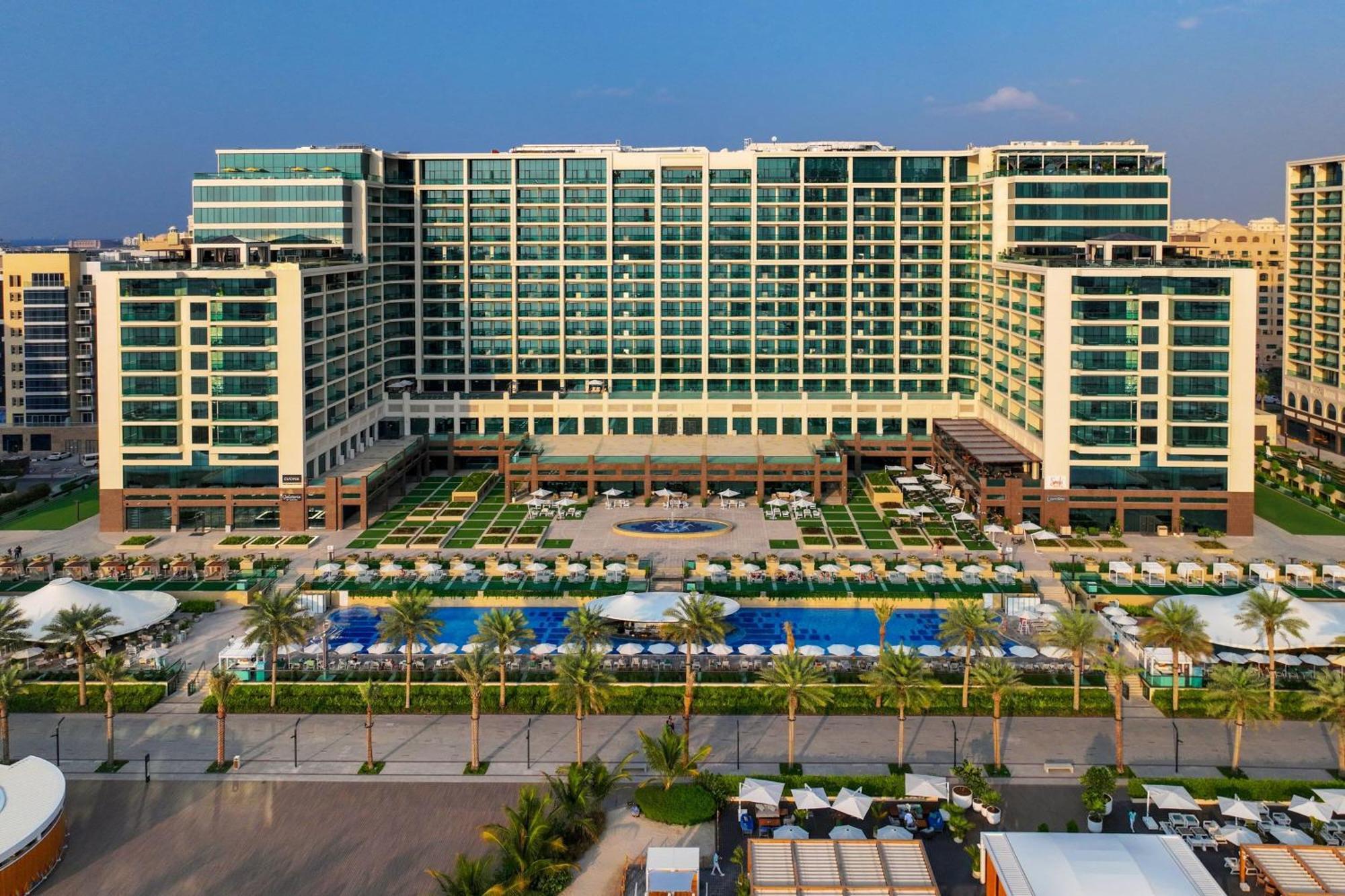 Marriott Resort Palm Jumeirah, Dubaj Kültér fotó The Atlantis Hotel