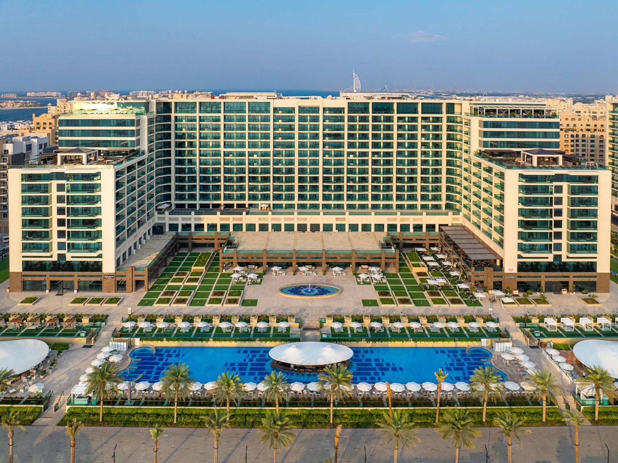 Marriott Resort Palm Jumeirah, Dubaj Kültér fotó The Address Dubai Marina