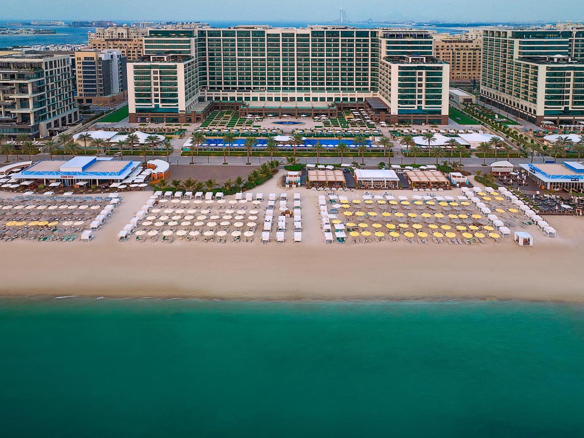 Marriott Resort Palm Jumeirah, Dubaj Kültér fotó The Oberoi Dubai